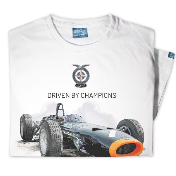 1964 BRM P261 Classic Race Car T-Shirt - Image 2