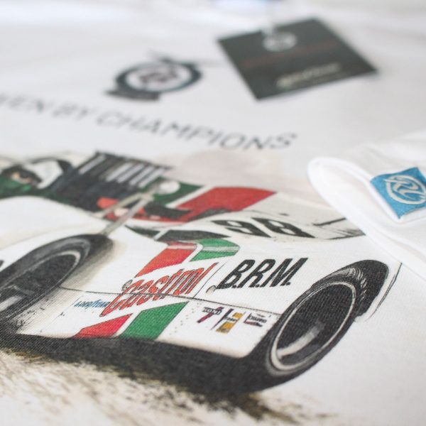 BRM 1970 BRM P154 Can-Am Racing Series Race Car T-Shirt - Image 9