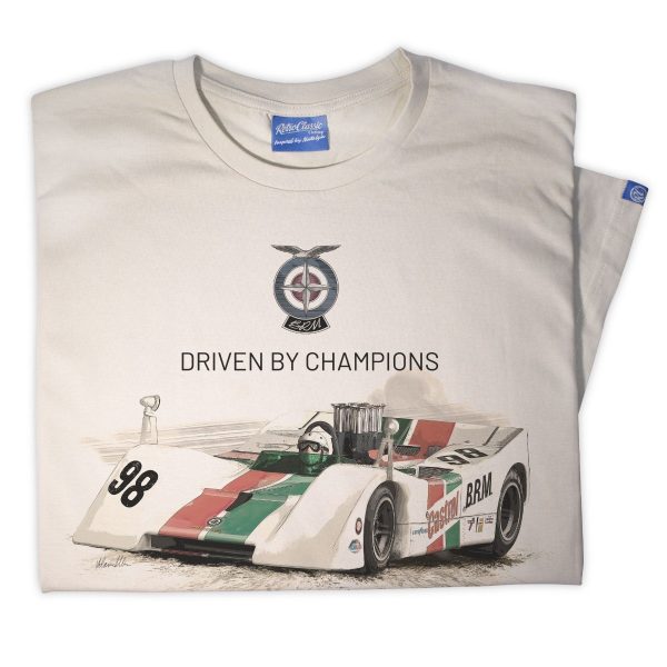 BRM 1970 BRM P154 Can-Am Racing Series Race Car T-Shirt - Image 6