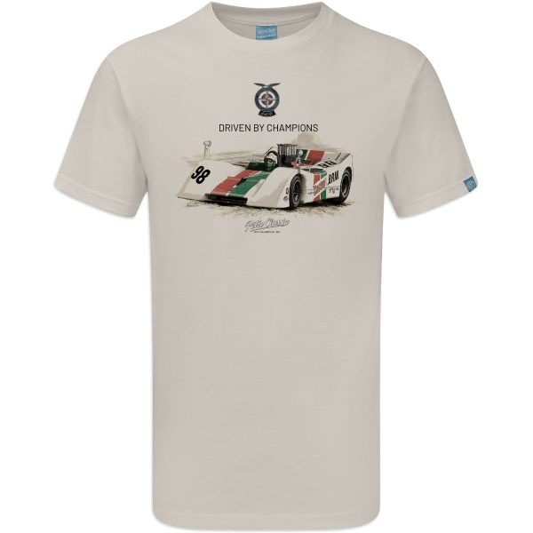 BRM 1970 BRM P154 Can-Am Racing Series Race Car T-Shirt - Image 5