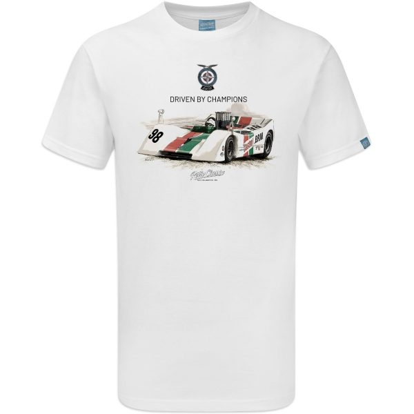 BRM 1970 BRM P154 Can-Am Racing Series Race Car T-Shirt - Image 4