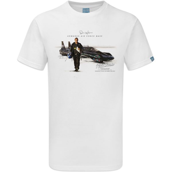 Don Wales 'Land Speed World Record' Steam Car T-Shirt - Image 2