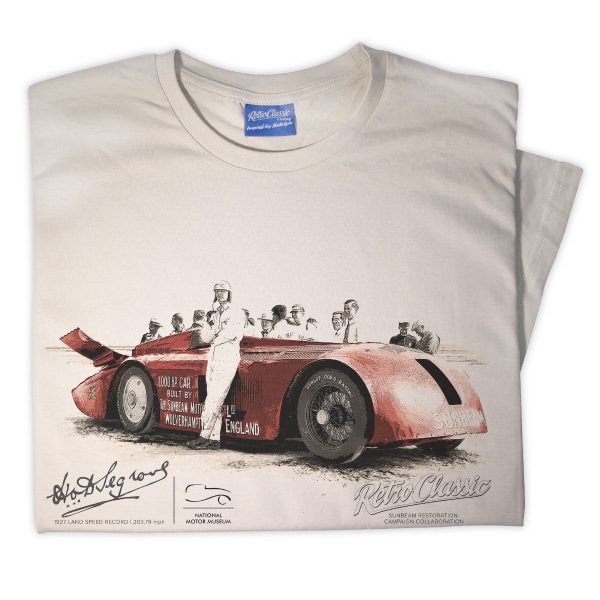 Sunbeam 1000HP (Segrave) restoration project Collaboration Land Speed Car T-Shirt