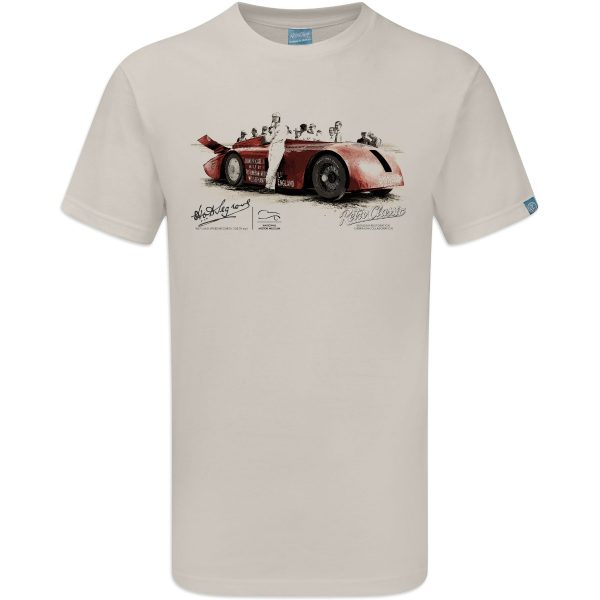 Sunbeam 1000HP (Segrave) restoration project Collaboration Land Speed Car T-Shirt - Image 4