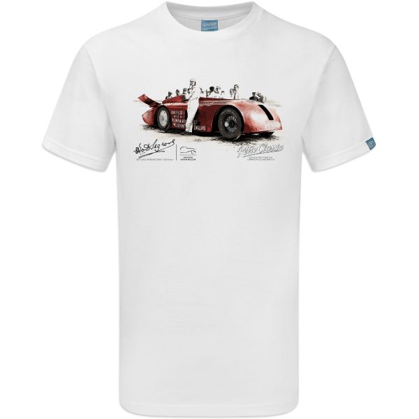 Sunbeam 1000HP (Segrave) restoration project Collaboration Land Speed Car T-Shirt - Image 2