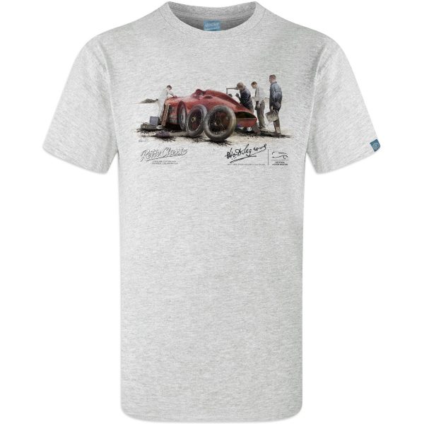 Sunbeam 1000HP (Change Over) Restoration Project Collaboration Land Speed Car T-Shirt - Image 6