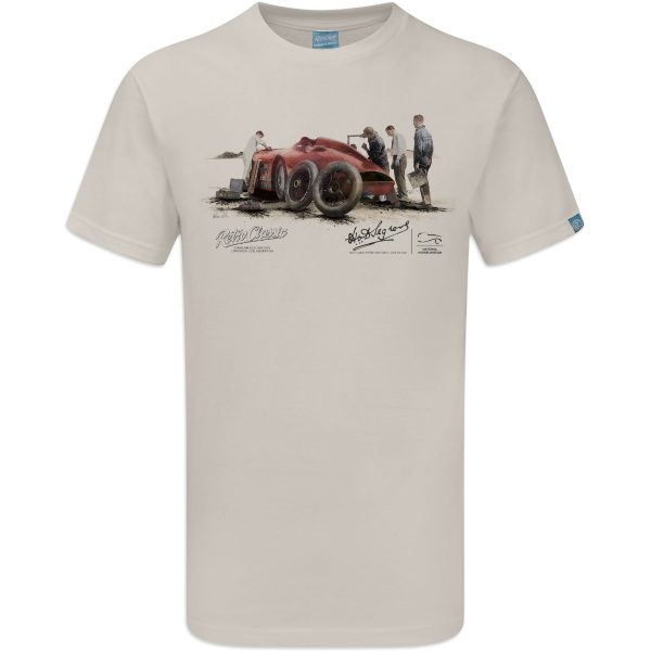 Sunbeam 1000HP (Change Over) Restoration Project Collaboration Land Speed Car T-Shirt - Image 2