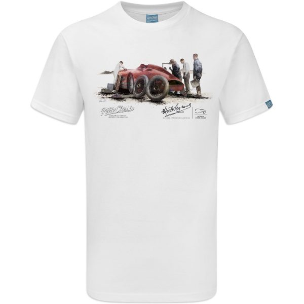 Sunbeam 1000HP (Change Over) Restoration Project Collaboration Land Speed Car T-Shirt - Image 4