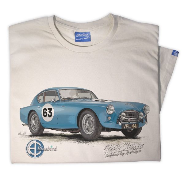 Kevin Shilling's AC 'Bluebird' Aceca Auto-Carrier Classic Car T-Shirt - Image 4