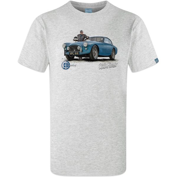 Kevin Shilling and his AC 'Bluebird' Aceca Auto-Carrier Classic Car T-Shirt - Image 6