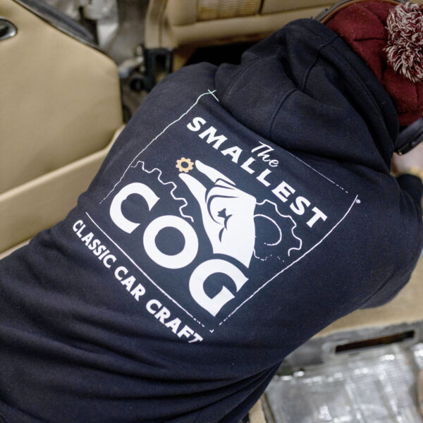 The Smallest Cog Authentic Cog Heavyweight Zipped Hoodie - Image 8