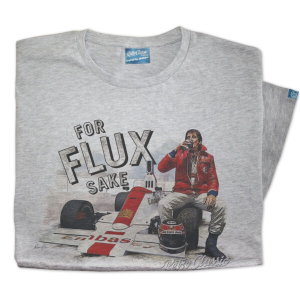 Ian Flux 'For Flux Sake' Classic Race Car T-Shirt