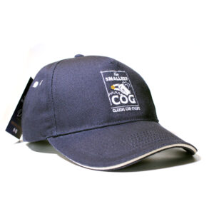 The Smallest Cog Authentic Cog Cap – Navy with Putty Detailing