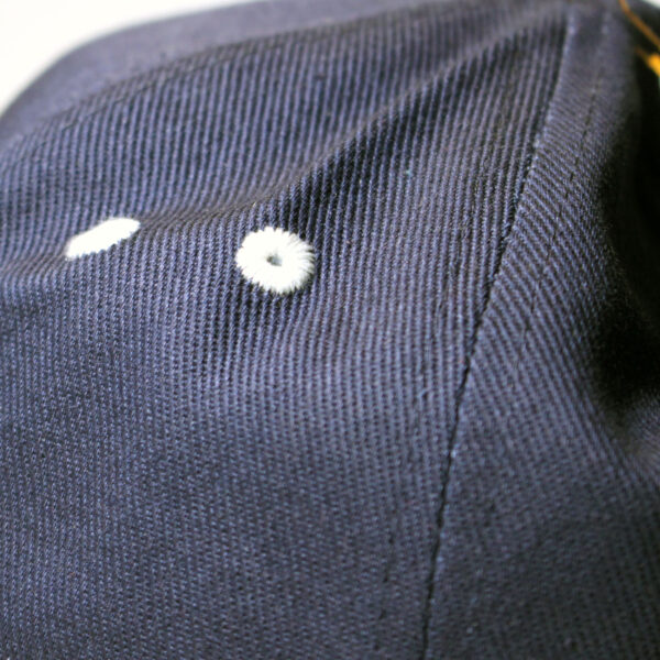 The Smallest Cog Authentic Cog Cap – Navy with Putty Detailing - Image 4