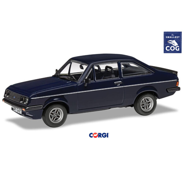 Ford Escort Mk2 RS2000 Midnight Blue (Richard Hammond's The Smallest Cog) - 1:43 Scale Model Car