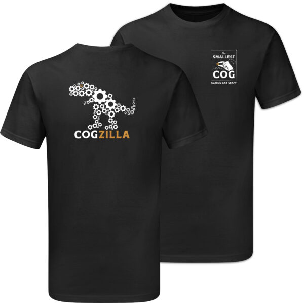 The Smallest Cog Authentic 'Cogzilla' T-Shirt