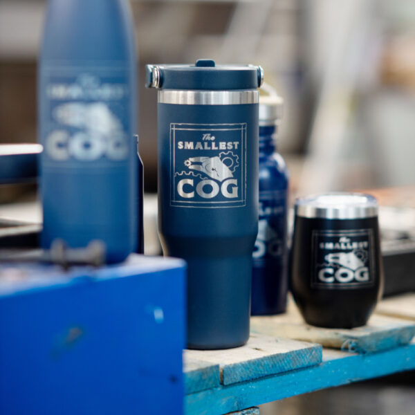 The Smallest Cog - Authentic Cog 30oz Tumbler with Handle - Image 4