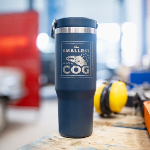 The Smallest Cog - Authentic Cog 30oz Tumbler with Handle - Image 3